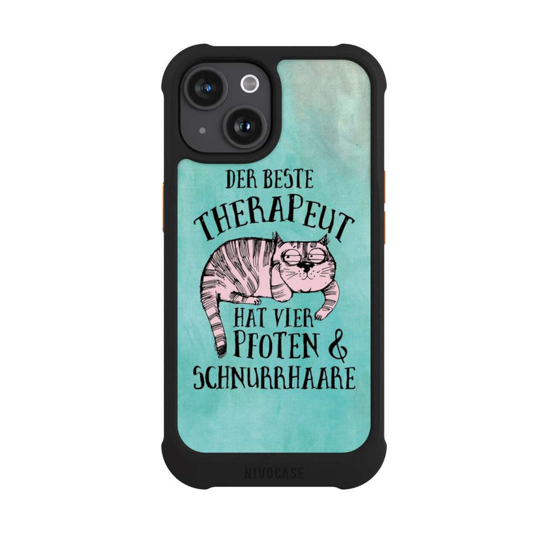 iPhone 15 NIVOmax Katze Therapeut