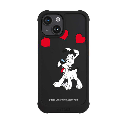 Apple iPhone 15 NIVOmax Amour Idéfix Transparent
