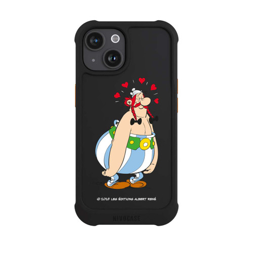 Apple iPhone 15 NIVOmax Obélix Amoureux Transparent
