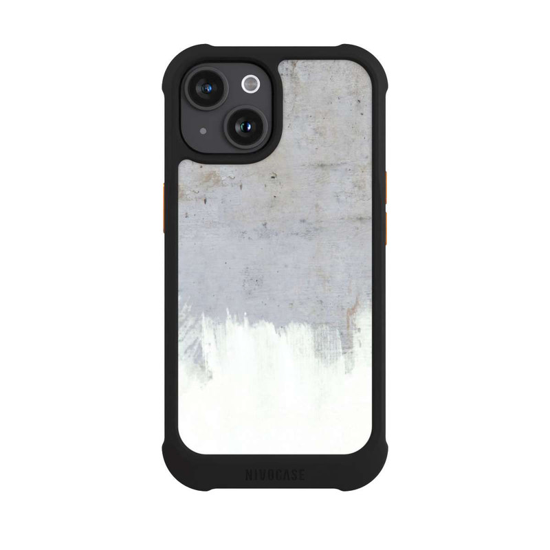 iPhone 15 NIVOmax Paint on Raw Concrete