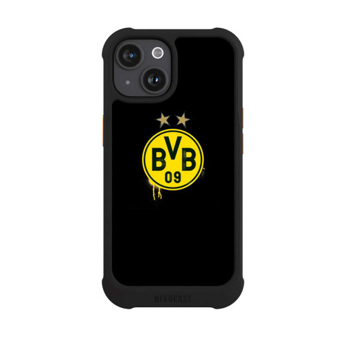 Apple iPhone 15 NIVOmax Logo Spray 2 Étoiles - BVB