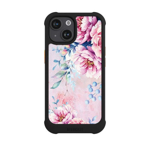 Apple iPhone 15 NIVOmax Aquarell Blume 3