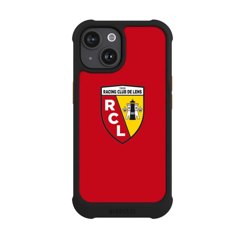 iPhone 15 NIVOmax RC Lens Logo - Rot