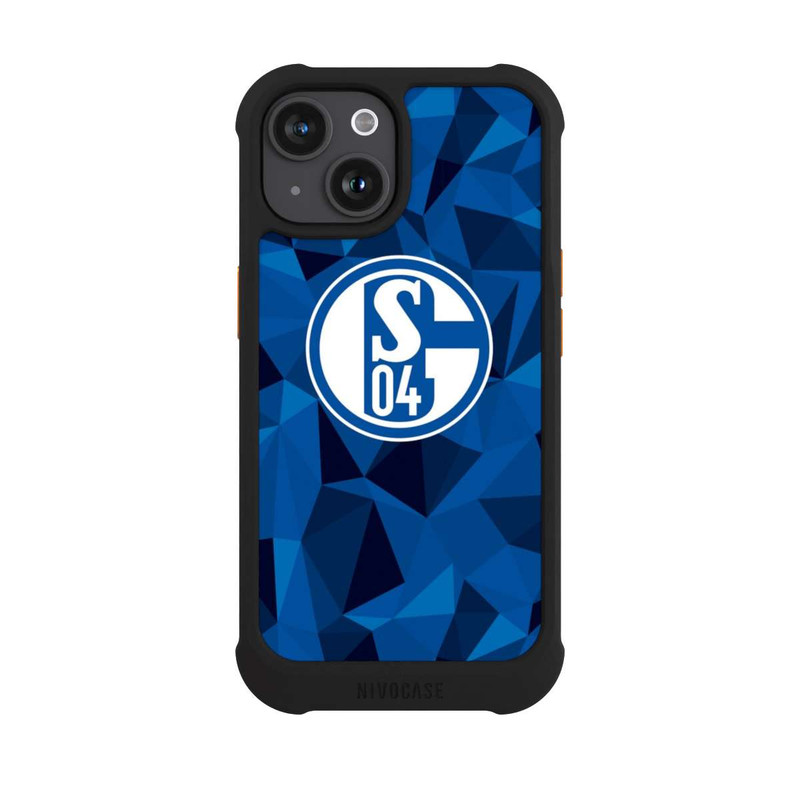 iPhone 15 NIVOmax Schalke 04 Camo