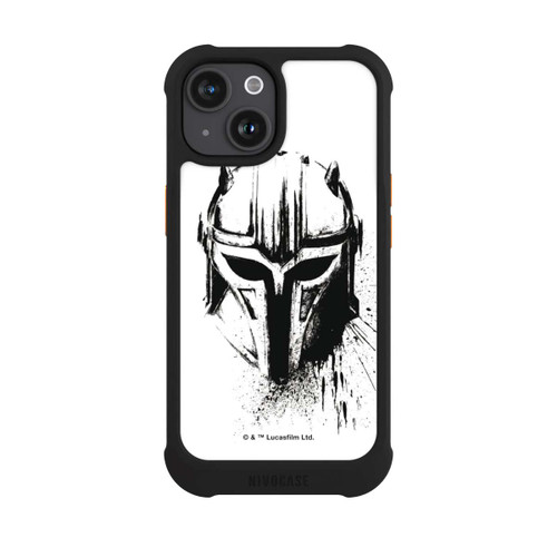 Apple iPhone 15 NIVOmax Armorer Black and White