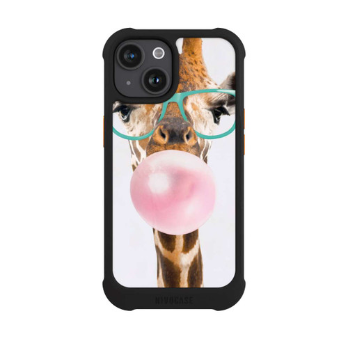 Apple iPhone 15 NIVOmax Giraffe With Bubblegum