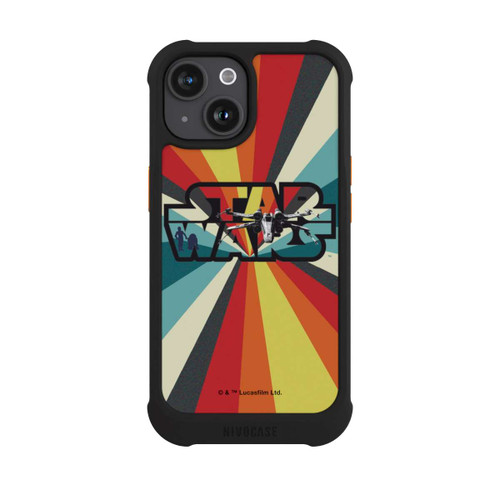 Apple iPhone 15 NIVOmax Retro X-Wing Star Wars Logo