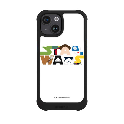 Apple iPhone 15 NIVOmax Logo de la bande dessinée Star Wars
