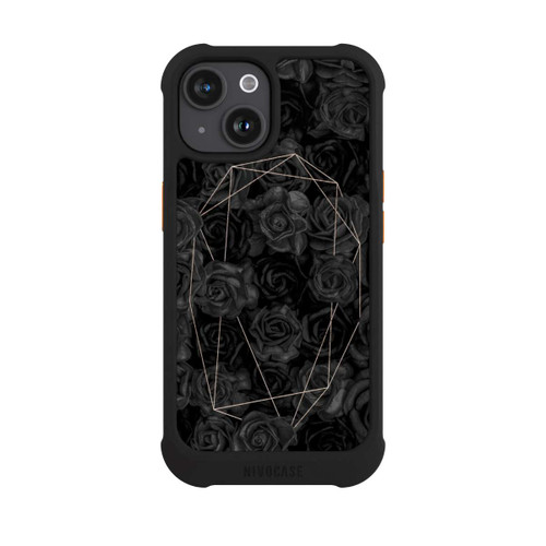 Apple iPhone 15 NIVOmax Black Roses