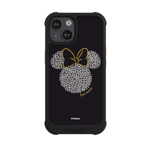 Apple iPhone 15 NIVOmax Minnie Black and White