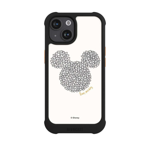 Apple iPhone 15 NIVOmax Mickey Noir et Blanc