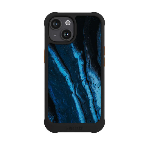 Apple iPhone 15 NIVOmax Blue oil texture