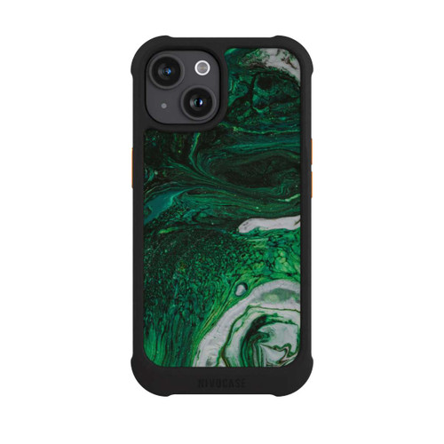 Apple iPhone 15 NIVOmax Green oil texture