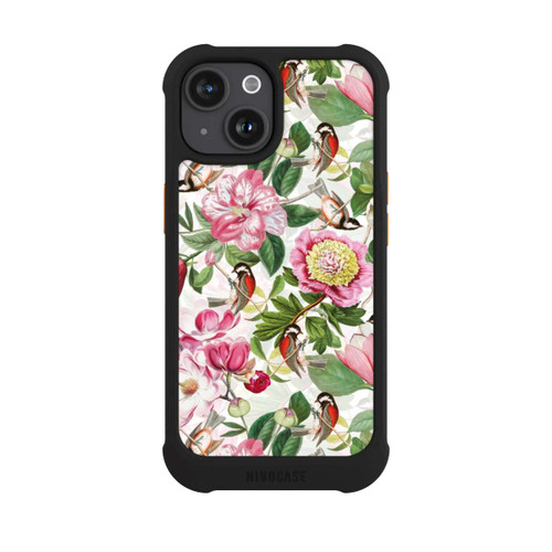 Apple iPhone 15 NIVOmax Weißer Garten
