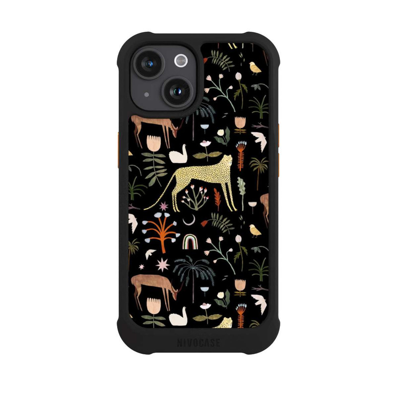 iPhone 15 NIVOmax Lettres du jardin sauvage par Léa Le Pivert