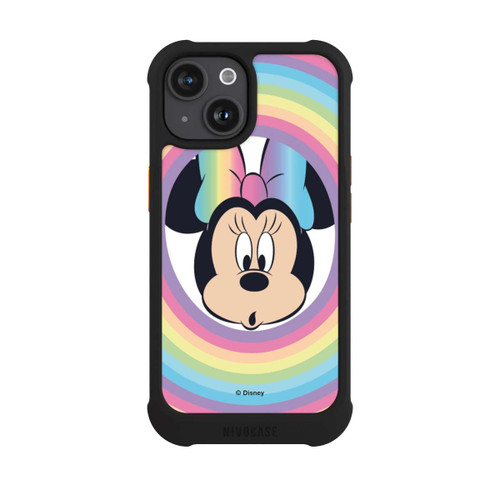 Apple iPhone 15 NIVOmax Minnie Rainbow Circle
