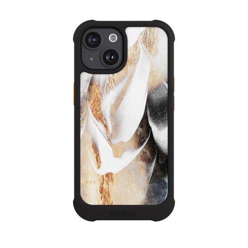 Apple iPhone 15 NIVOmax Beruhige Deine Seele Golddruck