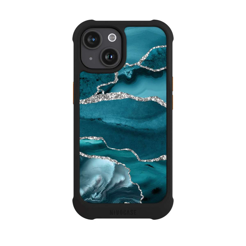 iPhone 15 NIVOmax Marbre Glacier