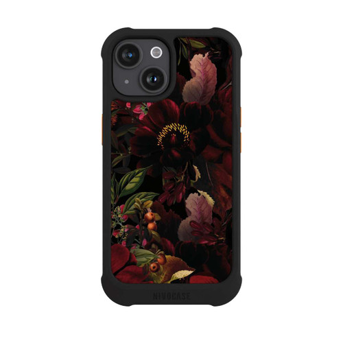 Apple iPhone 15 NIVOmax Champ de Fleurs Foncé