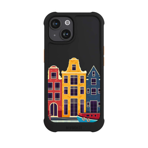 Apple iPhone 15 NIVOmax Amsterdam Canal Houses