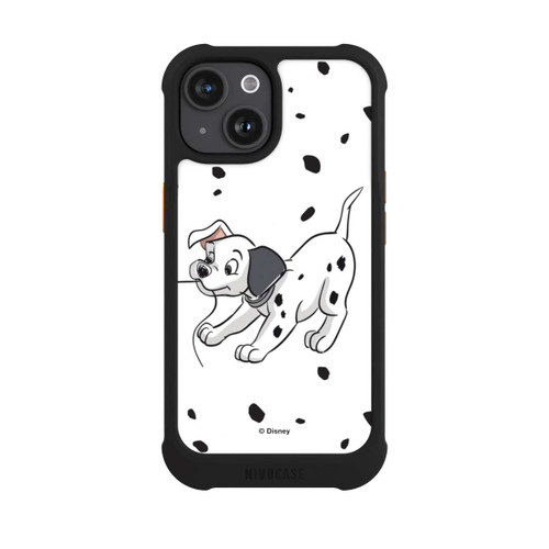 Apple iPhone 15 NIVOmax Couple Dalmatiens Droite