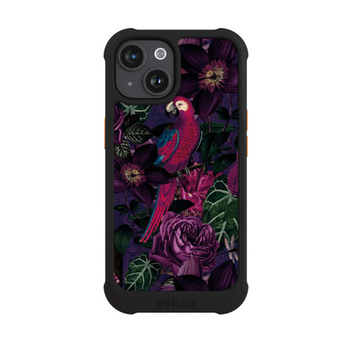 Apple iPhone 15 NIVOmax Oiseau de la jungle sombre