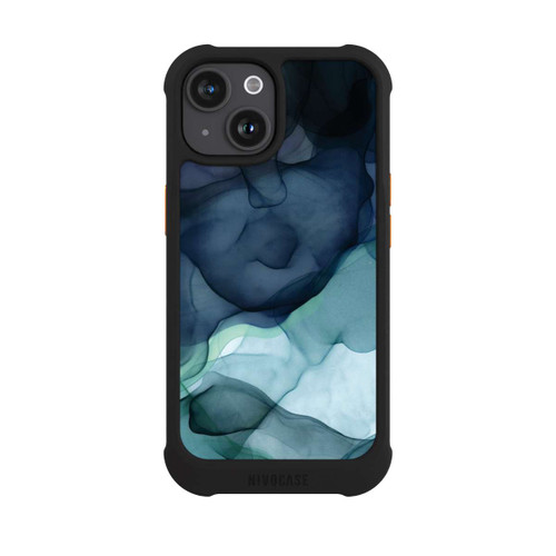 Apple iPhone 15 NIVOmax Flüssig Kunst Dämmerungsstimmung