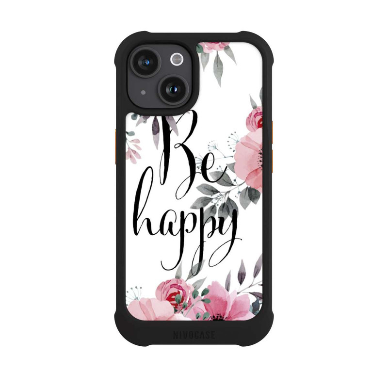 iPhone 15 NIVOmax Be Happy Flowers