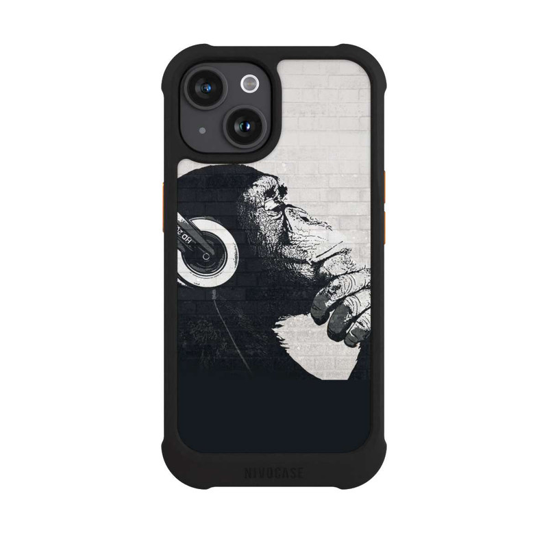 iPhone 15 NIVOmax Musiker Affe