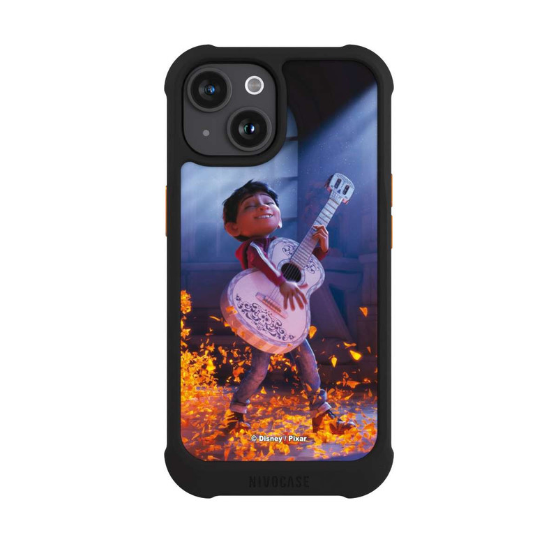 iPhone 15 NIVOmax Miguel Coco Gitarrenfilm-Szene