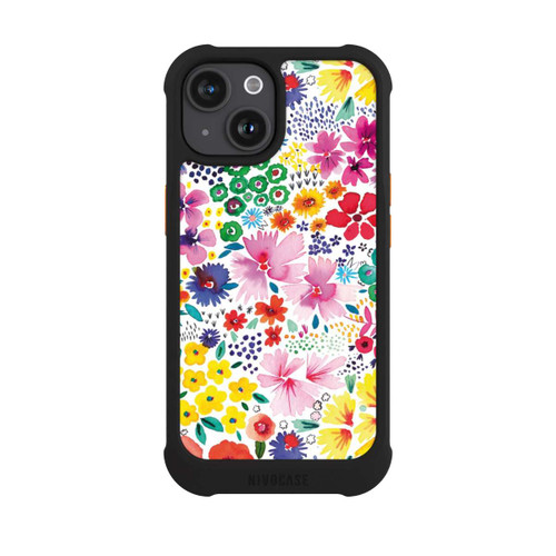 Apple iPhone 15 NIVOmax Petites fleurs printanières astucieuses