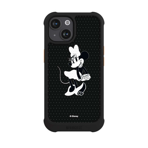 Apple iPhone 15 NIVOmax Minnie Frech Schwarz