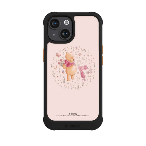 Apple iPhone 15 NIVOmax Winnie Puuh und Ferkel Herz schenken