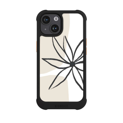 Apple iPhone 15 NIVOmax Flower and Cream