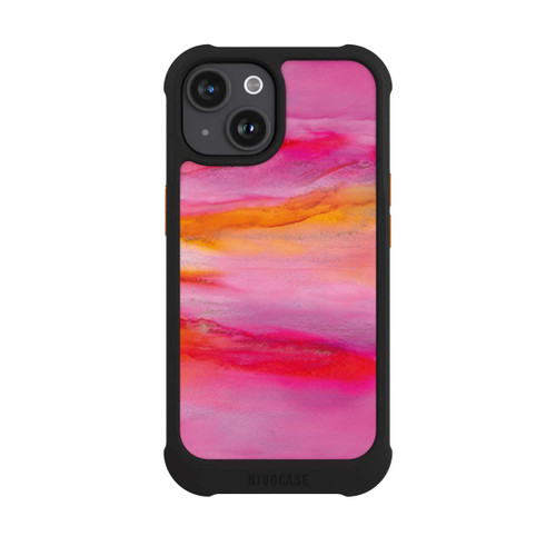 Apple iPhone 15 NIVOmax Encre Rose Vif