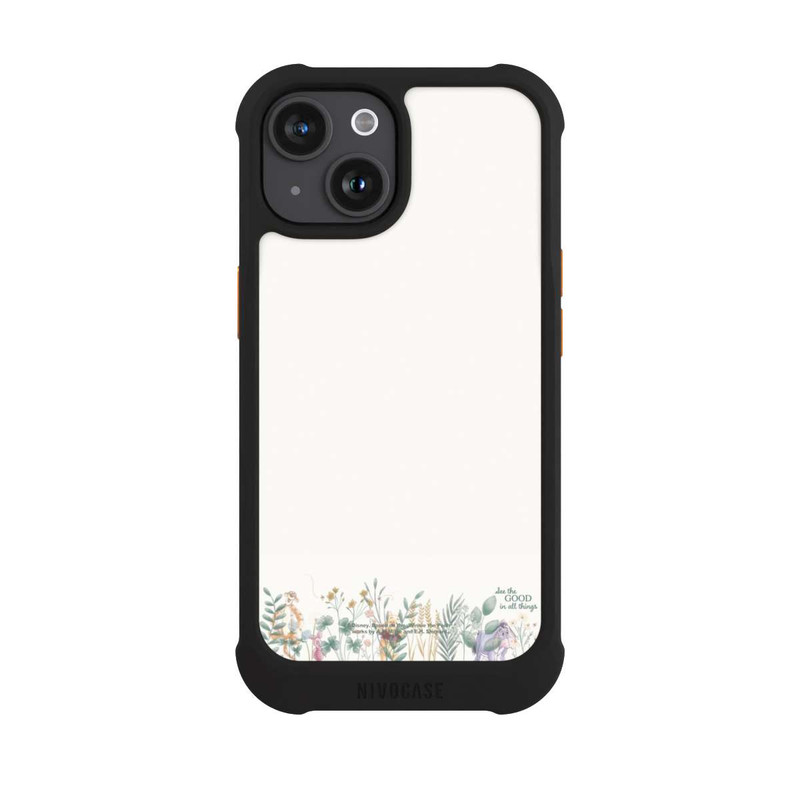 iPhone 15 NIVOmax Winnie Pooh et ses amis derrière l'eucalyptus