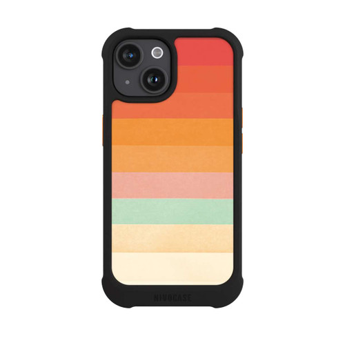Apple iPhone 15 NIVOmax Regenbogen Chevrons II
