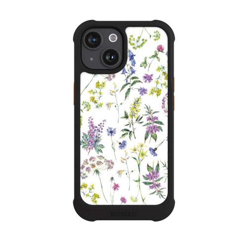 Apple iPhone 15 NIVOmax Wald und Wiesenblumen