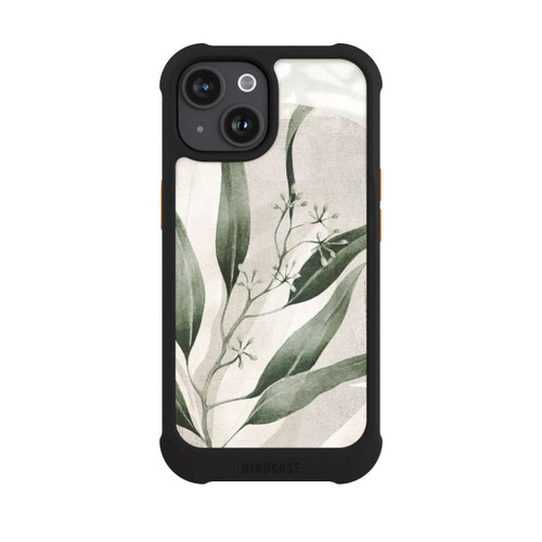 Apple iPhone 15 NIVOmax Illustrated Leafs