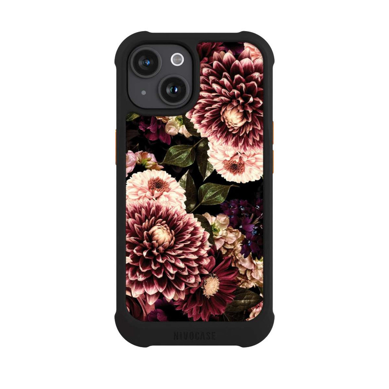 iPhone 15 NIVOmax Beautiful Pink Vintage Flowers