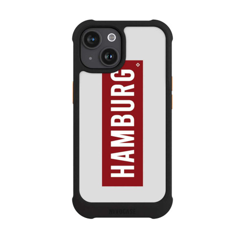Apple iPhone 15 NIVOmax HSV Hamburg Rot Weiss