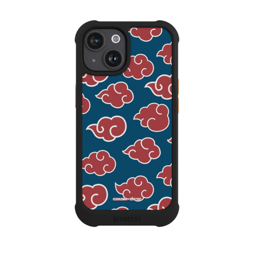 Apple iPhone 15 NIVOmax Akatsuki Pattern Blue