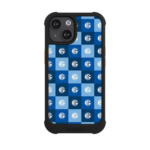 Apple iPhone 15 NIVOmax Schalke 04 Muster
