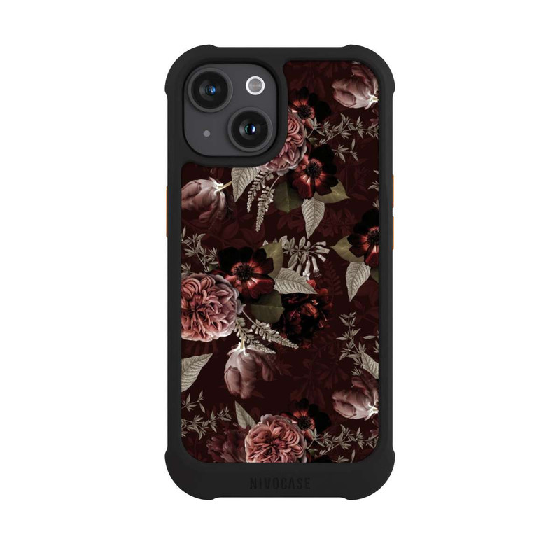 iPhone 15 NIVOmax Winterrosen und Tulpen