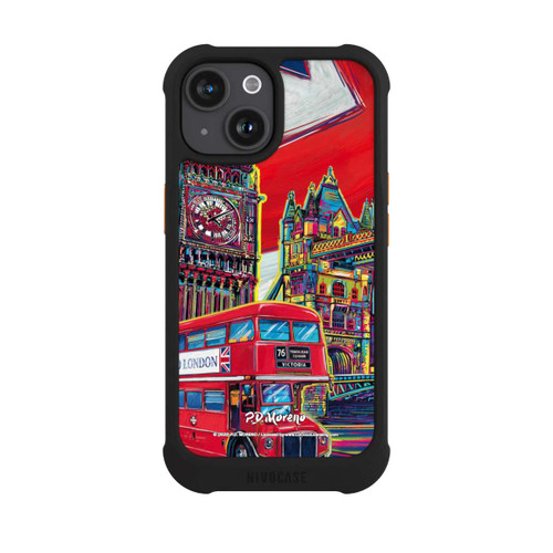 Apple iPhone 15 NIVOmax London City Art By P.D. Moreno