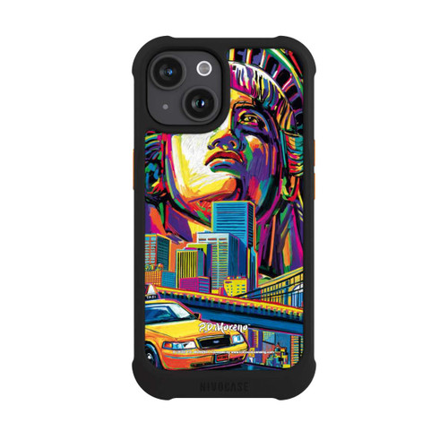 Apple iPhone 15 NIVOmax NY City Art By P.D. Moreno