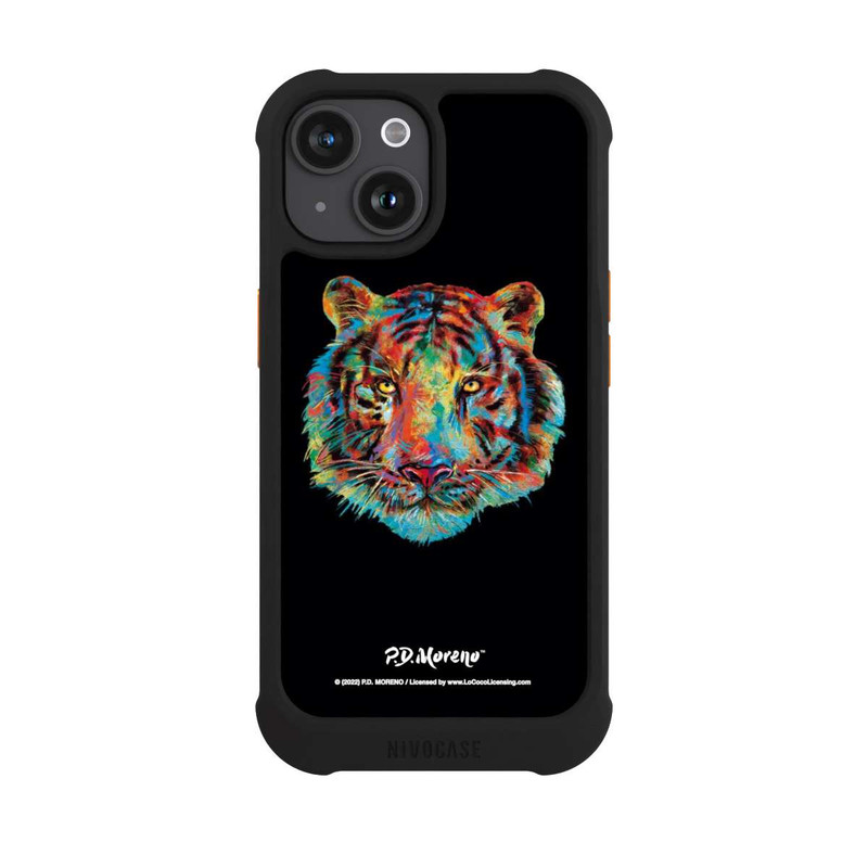 iPhone 15 NIVOmax Tiger Art By P.D. Moreno