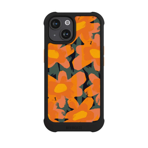 Apple iPhone 15 NIVOmax Prairie Fleurie Orange