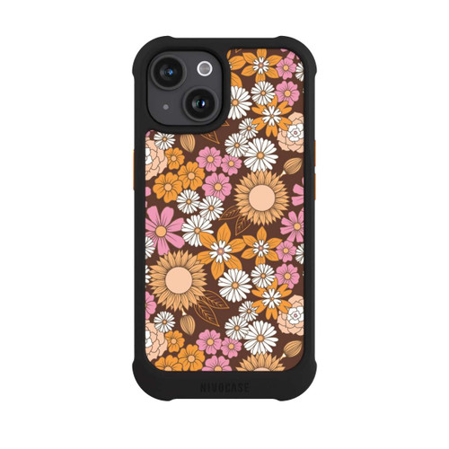 Apple iPhone 15 NIVOmax Vintage Boho Blumen