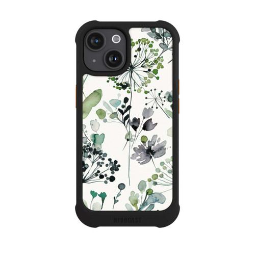 Apple iPhone 15 NIVOmax Herbes Sauvages Eucalyptus